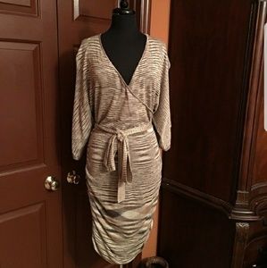 Beautiful wrap sweater dress